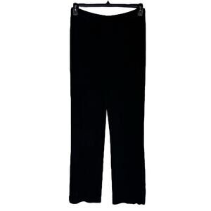 Chico’s Travelers SZ 2 (Large) Pants Liquid Knit Stretch Straight Leg Hi-Rise